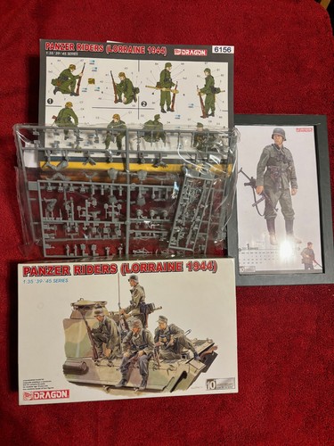 DRAGON 6156, 1/35 PANZER RIDERS (LORRAINE 1944) 10th Anniversary '39-'45 Series
