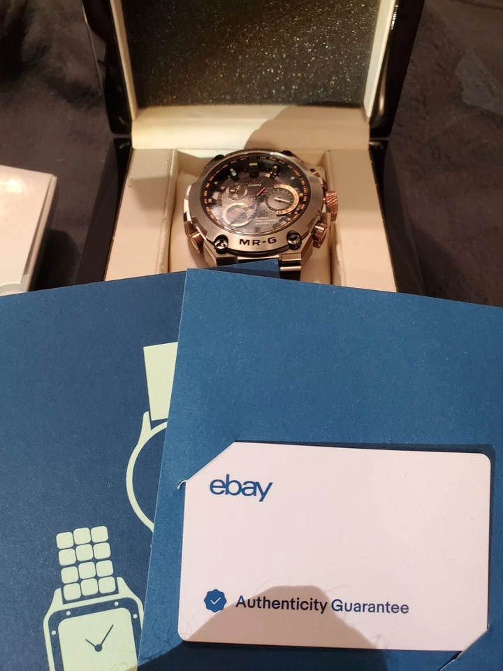 Reloj Solar Multibanda Onda Híbrida G-SHOCK MRG-G1000DC-1AJR MR-G GPS Bien Amado Foto 4 de 4