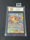 Pokemon card sv8a 126/187 Eevee ex RR Scarlet & Violet Fes vz Grade 10