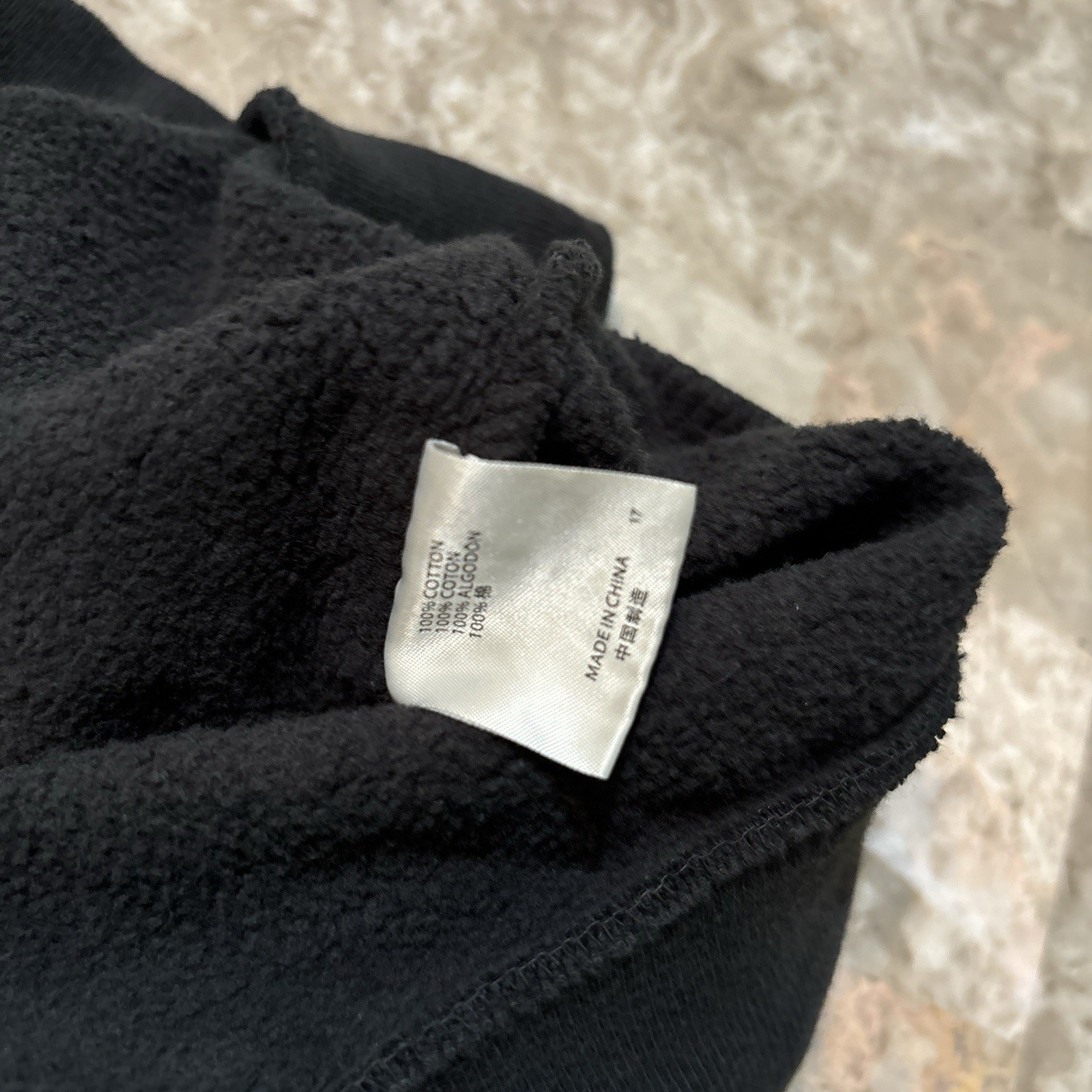 Brandy Melville Sweatpants Womens One Size OS Black Flared Boot Cut Baggy Yoga