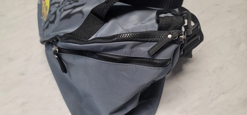 Christian Audigier Duffle Bag 20"x9"x12" Y2K - Image 3 of 4