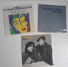 JOHN LENNON/Yoko Ono 45 Woman, Walking on thin ice, Every man has a Woman