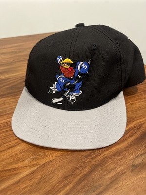 Warner Bros Foghorn Leghorn Hockey Snapback Hat Vintage 1996 USA (75)
