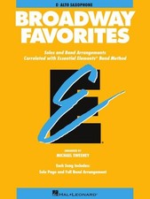 Essential Elements Broadway Favorites Eb Alto Saxophone