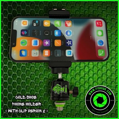 Cold Shoe Phone Holder For Carp Fishing Self Take Kit-Self Take Station-Clip V2-