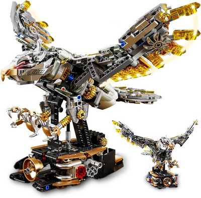 Cyberhawk Mechanical Eagle 3D Metal Model Building Kit Puzzle Toy for Teens Adul