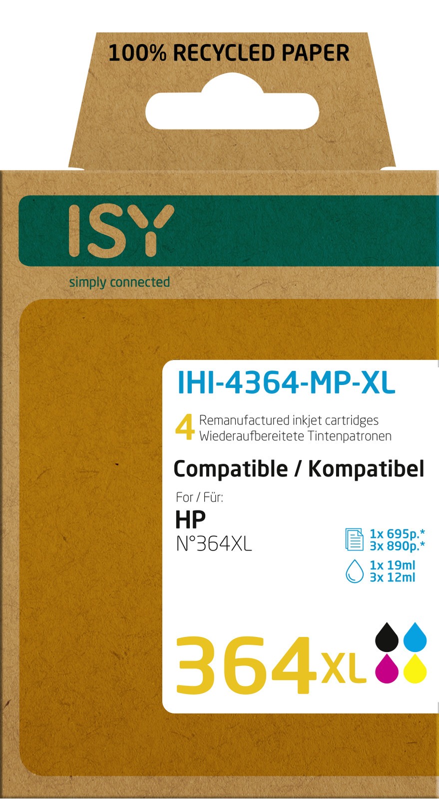 Тонировочный патрон ISY IHI-4364-MP-XL Mehrfarbig 4890₽
