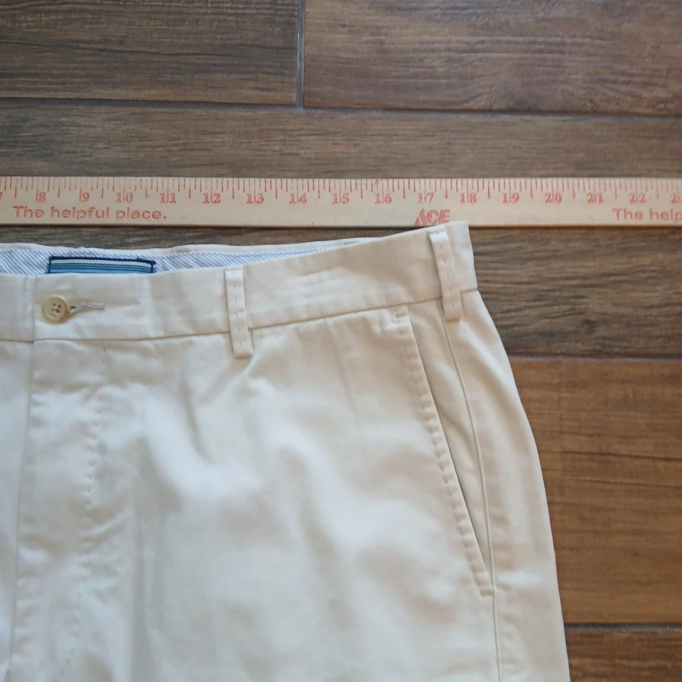 Pantalones Cortos Peter Millar Para Hombres 36 Tostados Golf Winston Sarga Lavada Algodón Informal MC0B31 Foto 4 de 4