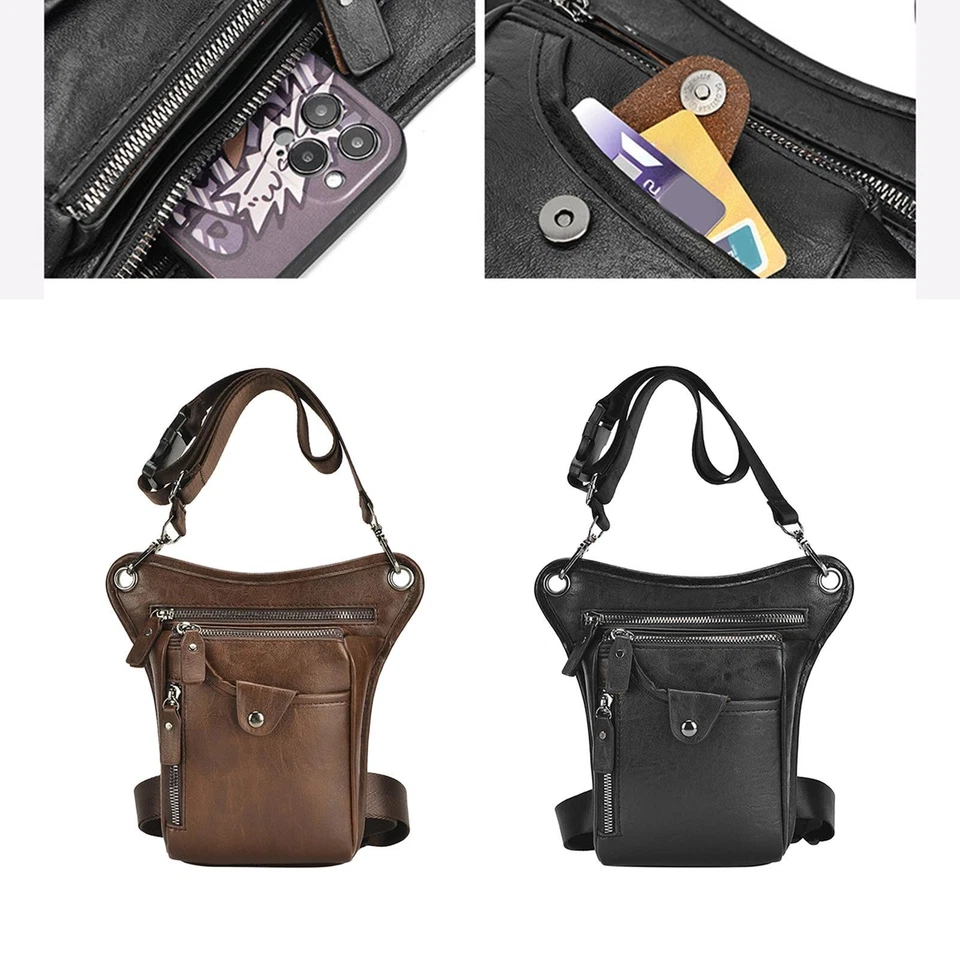 Drop Leg Bag Taille Fanny Pack Messenger Sacs à bandoulière Sac de hanche - Photo 1/1