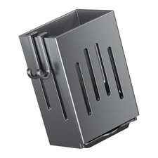Multifunctional Kitchen Utensils Drying Rack Portable Hanging Chopsticks Black