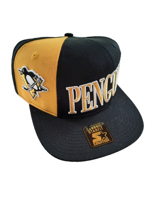 Starter Snapback Cap Eishockey NHL - Pittsburgh Penguins Black / Yellow