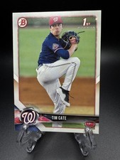 2018 Bowman Draft - #BD-12 Tim Cate (RC)