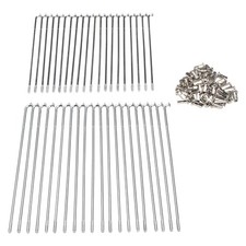 Speichen Satz Chrom 183x3,2mm f&uuml;r Kreidler Florett K54 RS LF LH OM Eiertank