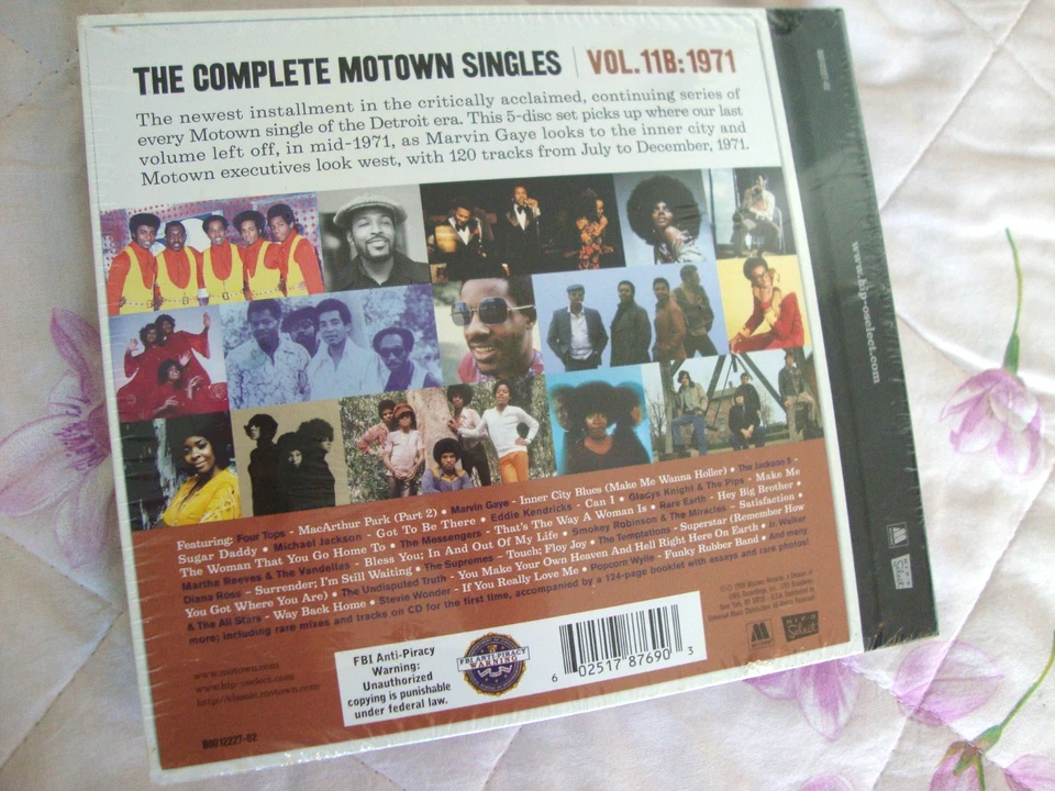 THE COMPLETE MOTOWN SINGLES/Vol. 11b 1971 (5xCD+Single Deluxe) NEU!SEALED! - Bild 2 von 3