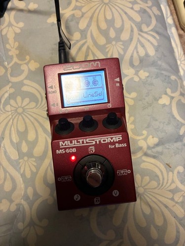 ZOOM MULTISTOMP MS-60B BASS EFFECTOR 40102