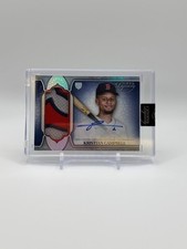 2025 Topps Dynasty Kristian Campbell Rookie Patch Auto RPA /5 Game Worn SEALED