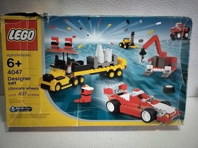 LEGO 4047 Creator Ultimate Wheels - Designer Set - Read the description