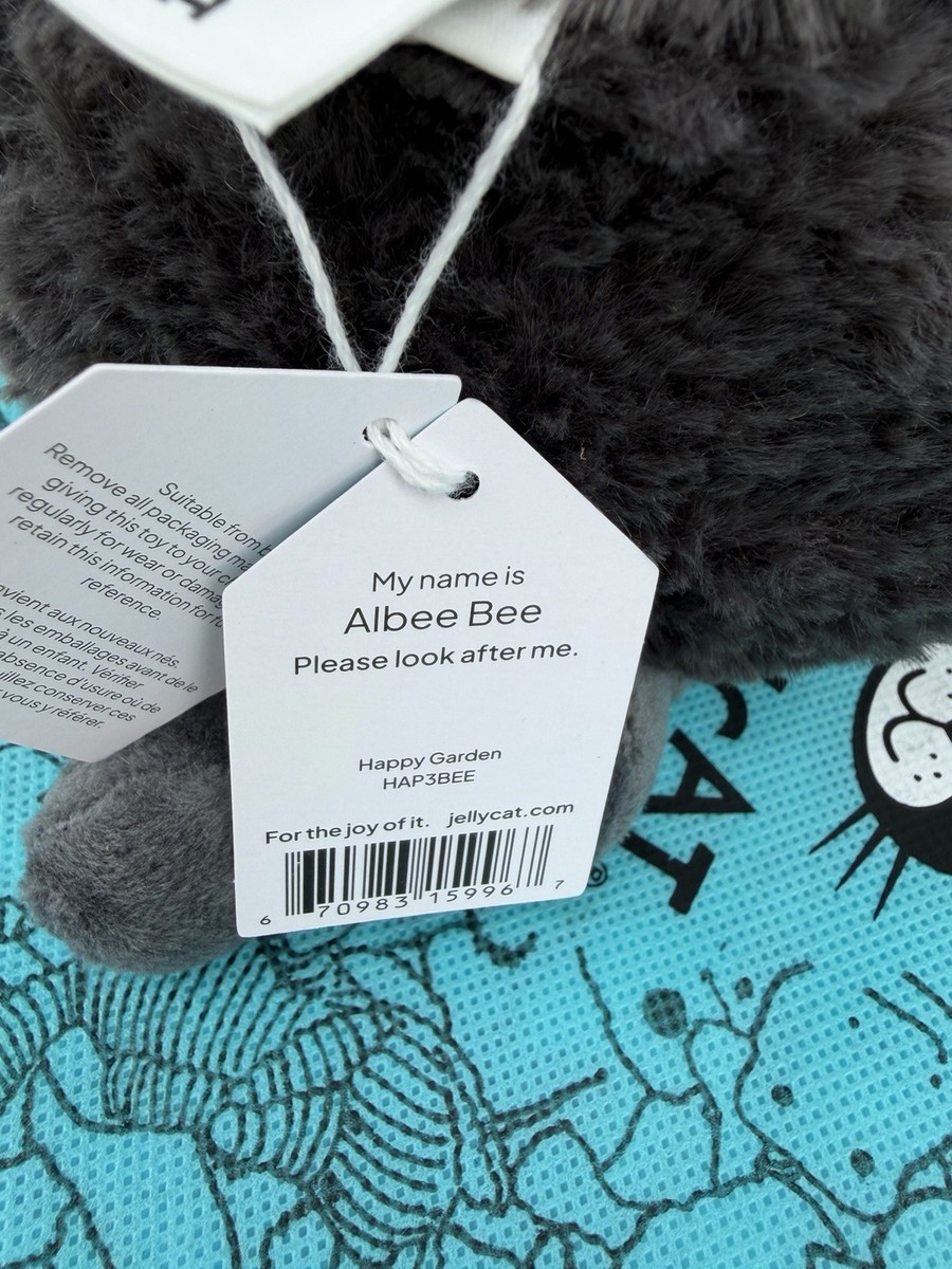 AUTHENTIC❗️Jellycat Albee Bee Cute Bee Bug - New With Tags! FAST