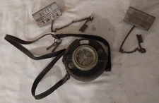 Detex Newman 1920's Watchman Security Guard Patrol Clock Alert Edition & 4 Keys