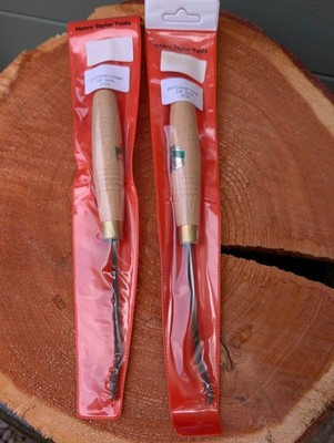 Henry Taylor Tools linke & rechte Eckmeißel 3 mm nagelneu unbenutzt