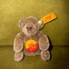 Vintage Steiff Miniature Teddy Bear 3" 0202/11 Austria With Button and Tags