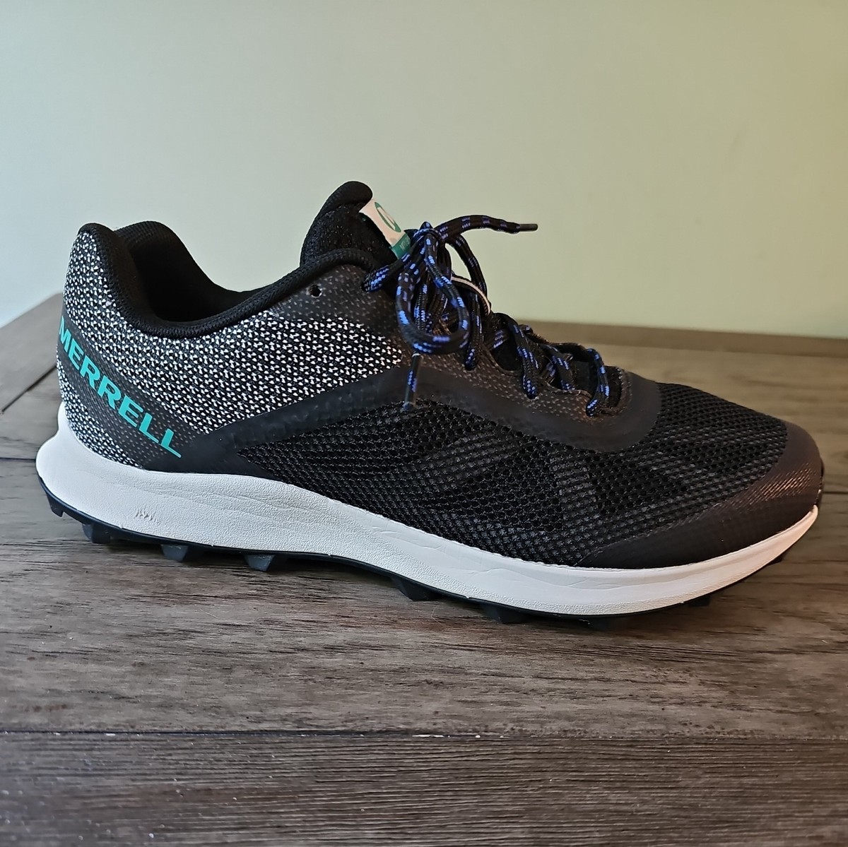 Women's Merrell MTL Skyfire Trail Shoe Black Mesh/TPU Size 9 J066112 View 5