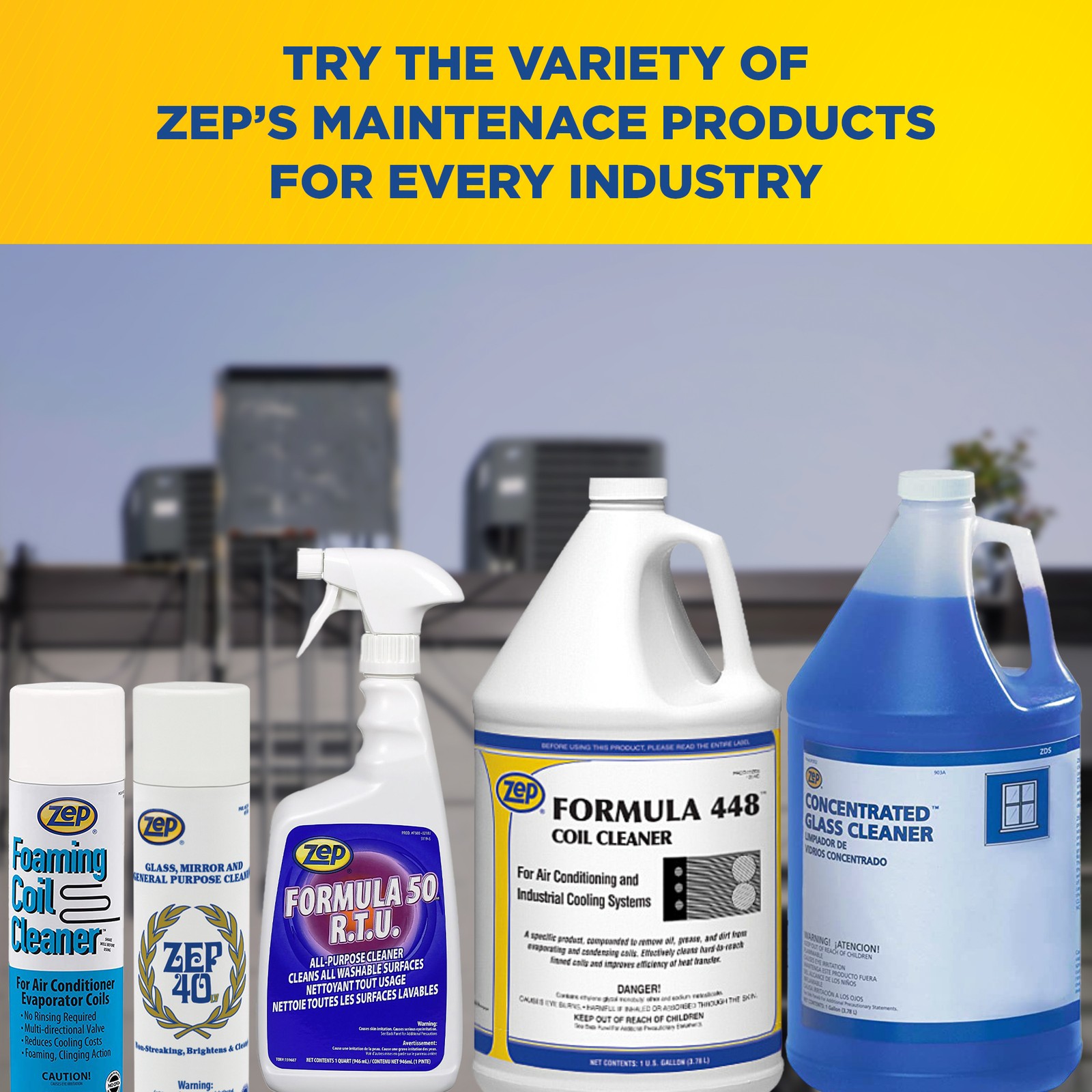 Zep Foaming Coil Cleaner - 20 oz (Case of 12) 20201