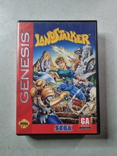 Landstalker Sega Genesis CIB Complete In Box RPG Tested Working