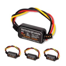 4pcs Led Flash Strobe Controller 80w Universal Dc926v 16 Strobe Modes Brake 4pcs Led Flash Strobe Controller 80w Universal Dc926v 16 Strobe Modes Brake