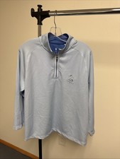 Ladies Blue 1/4 Zip Pinehurst 1/4 Zip Size M