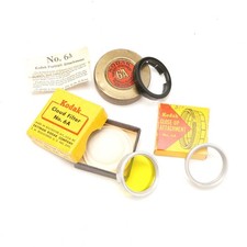 Lot of 3 Kodak No. 6A Filter  Attachments