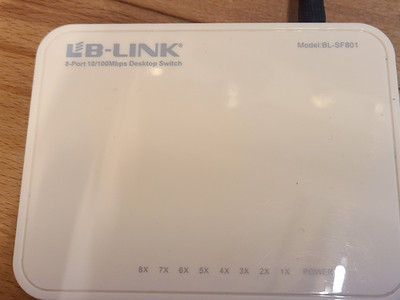 LB Link 8-Port  Desktop Ethernet Switch/Hub, Ethernet Splitter