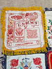 WW2 Era US Army Pillow Shams/Covers - Lot of 4 - Camp Stewart, Camp Chaffee etc. — photo 2