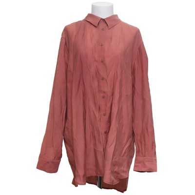 The Primark Edit, Hemd, Größe: 46, Rot, Lyocell/Polyester, Einfarbig, Damen #nap