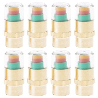 8Pcs Universal Tire Valves Stem Cap Easy Quick Installation No Tool Required