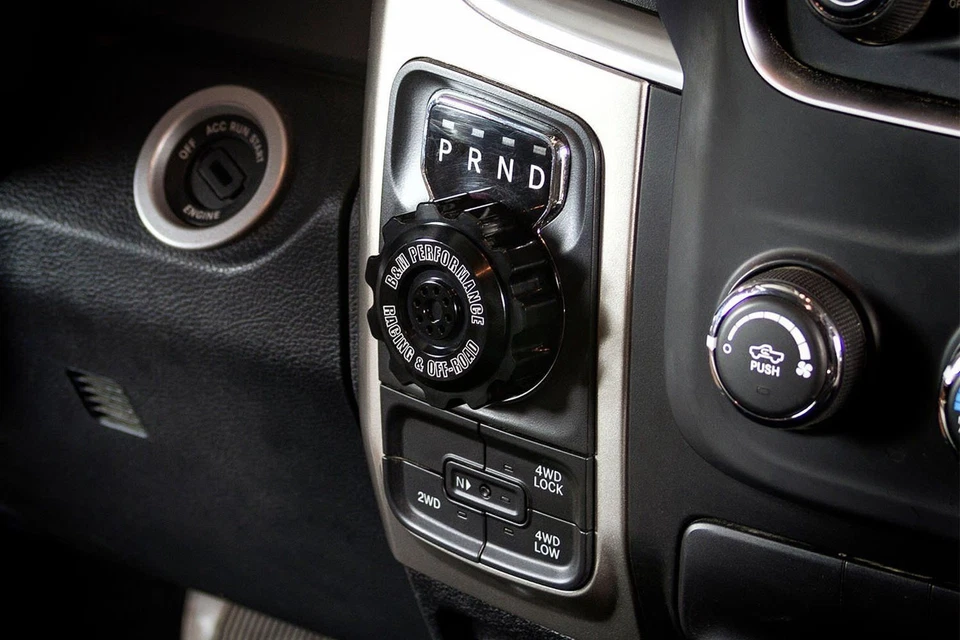 For Ram 1500 Classic 2019 B&M Automatic Black Anodized Shifter Knob Foto 4 de 4
