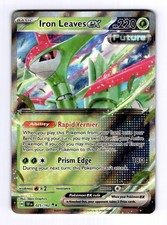 iron leaves pokemon card value Iron Leaves EX Special Illustration Rare Temporal Forces 203/162 NM Po main image 0