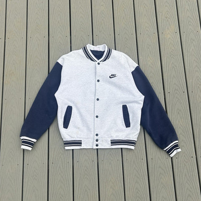 Vintage 90 s rare nike varsity jacket size M