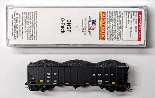 MTL Micro-Trains 10853580 Burlington North Santa Fe BNSF 620112 100 toneladas tolva | Zustand: New