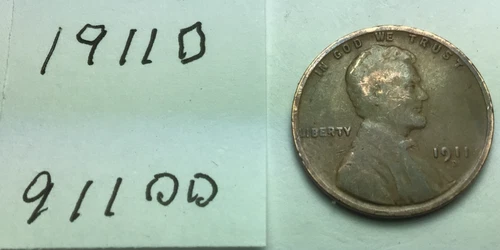 1910 S ; Wheat Penny in Good condition
