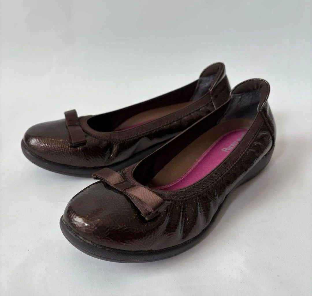 Scarpe comode ASICS Air Fit Plus décolleté donna marrone 5 5 smaltate USA