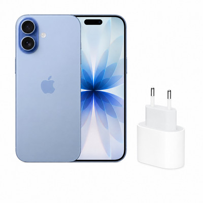 Apple iPhone 17 256GB Nebelblau + Netzteil / differenzbesteuert / NEU
