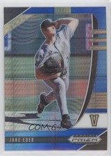 2020 Panini Prizm Draft Picks Blue & Carolina Hyper Jake Eder #PDP104 n1u