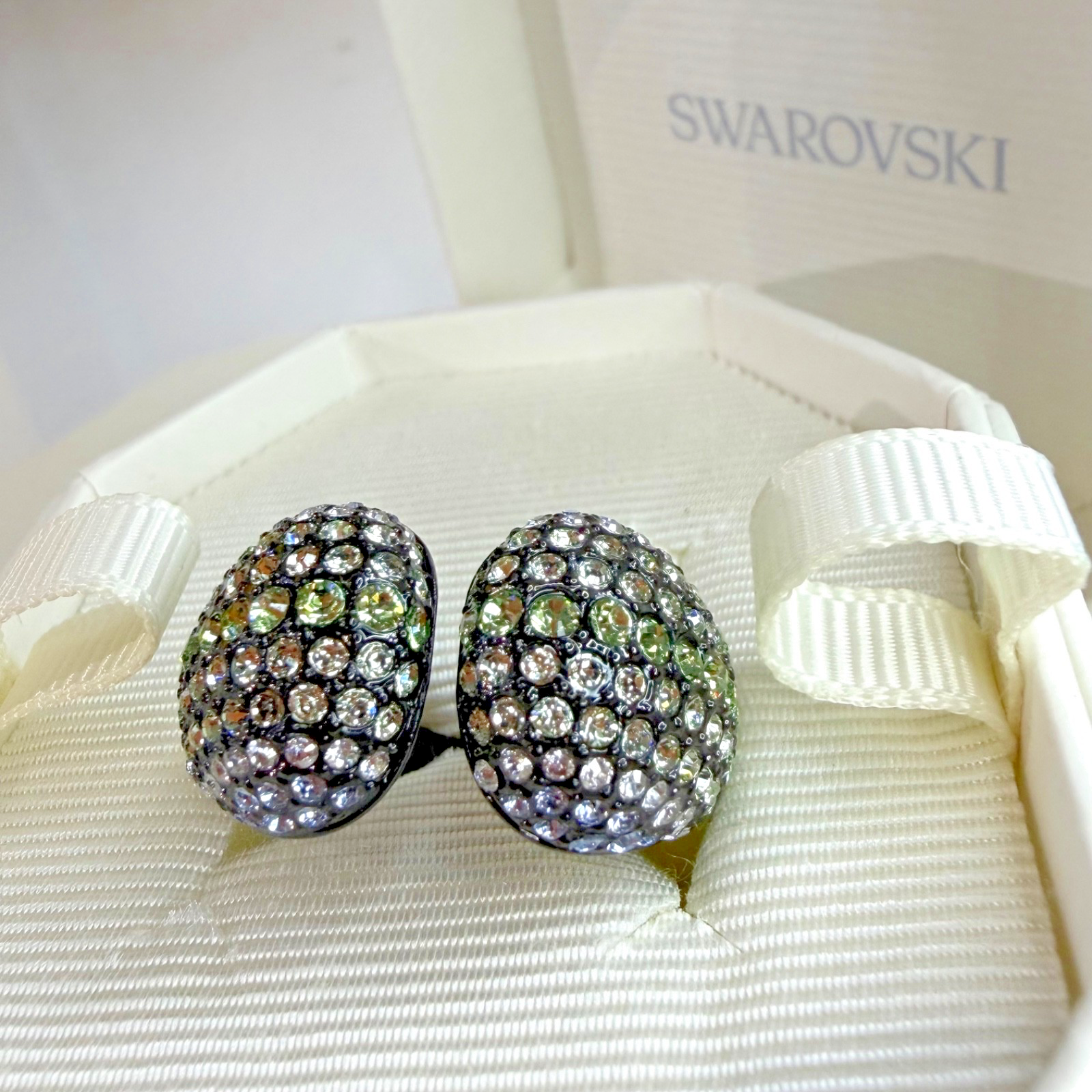 SWAROVSKI Sublima Cocktail Ring Multicolour Round Cut Size 55 UK N New 5692119