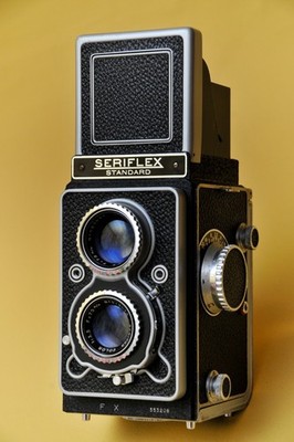 Seriflex Standard 6x6 TLR Kamera / seltene französiche Kamera von 1954