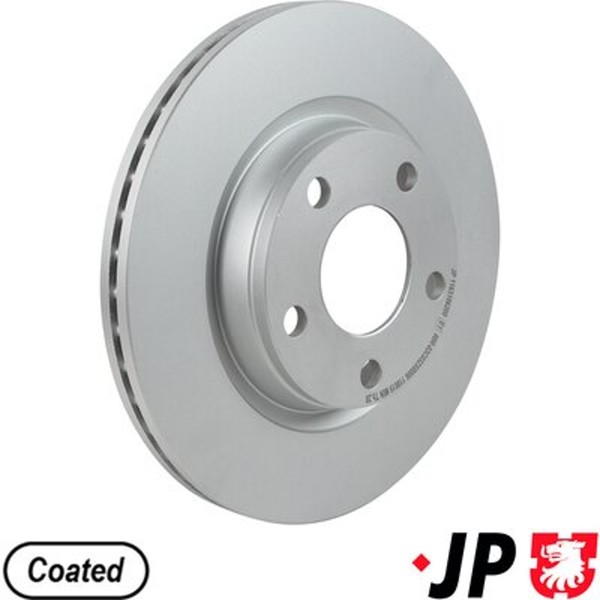 2X Jp Group Bremsscheibe Jp 1163112600 FüR 3B2 Audi 3B5 A4 Passat B5 Vw Variant-image