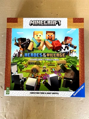 RAVENSBURGER Spiel Minecraft Heroes of the Village Gesellschaftsspiel - Bild 1 von 2