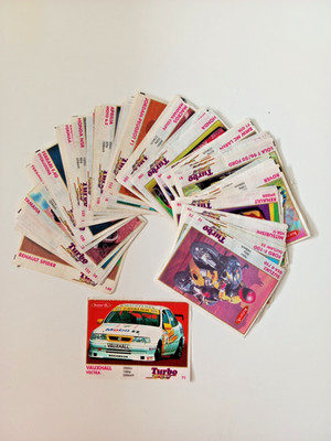 Kent Turbo Sport Serie 71-140, 67/70 Kaugummibilder chewing gum wrappers