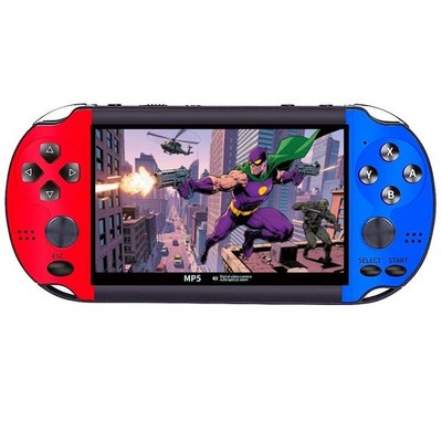 JXD Colorful Retro Video Game Console 4.3 inch Sreen 8GB Built-in 3000 Games