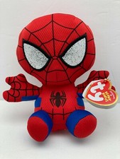 New TY SPIDER-MAN Spiderman Marvel Plush 6" Stuffed Animal Toy 2016